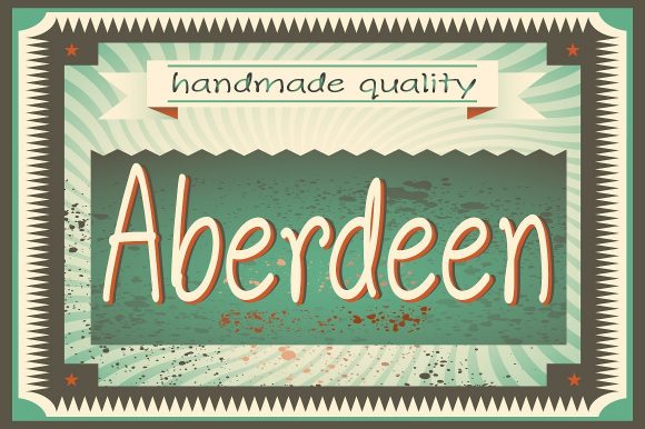 Aberdeen Font Review: A Natural Handwritten Typeface