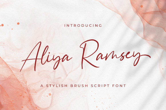 Aliya Ramsey: A Handwritten Font for Editorial Design