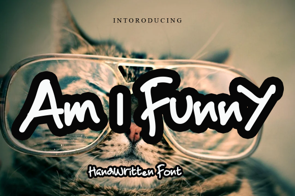 Am I Funny: A Handwritten Font for Modern Web Design