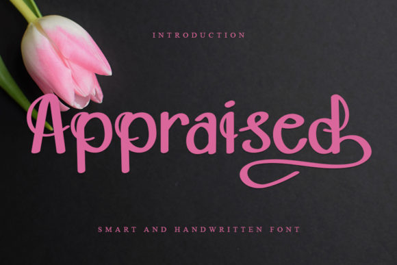 Appraised: A Handwritten Font for Editorial Design