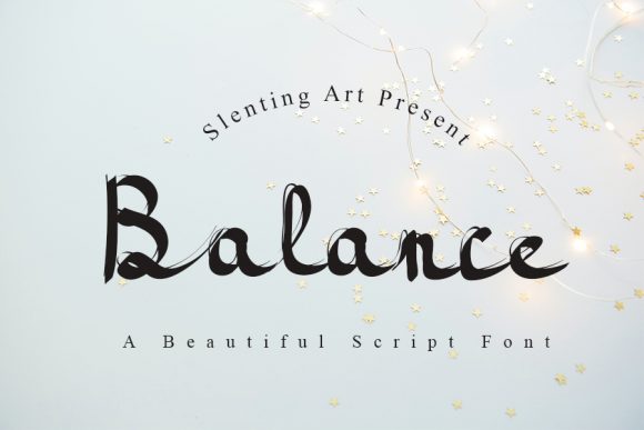 Balance: The Perfect Handwritten Font for Crafters