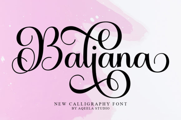Baliana: A Handwritten Font for Branding