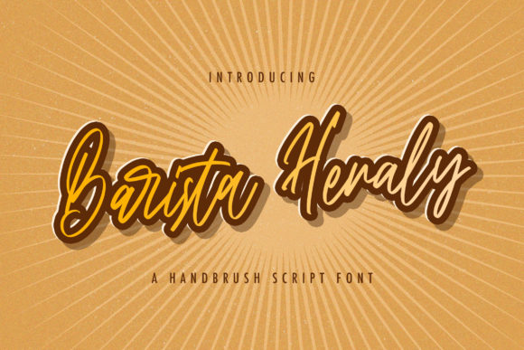 Barista Heraly: A Fluid Handwritten Typeface for Modern Campaigns