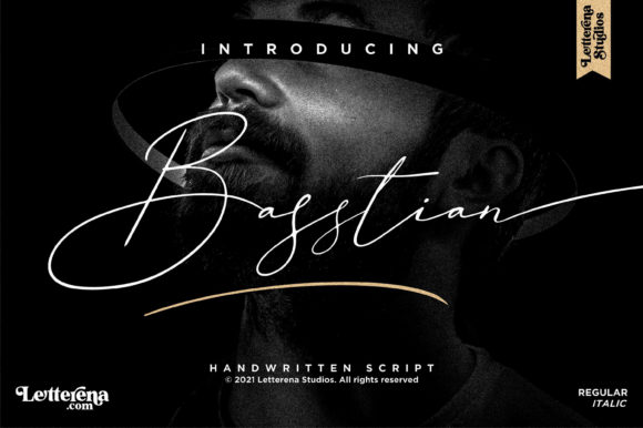 Basstian: An Elegant Script Font for Editorial Design