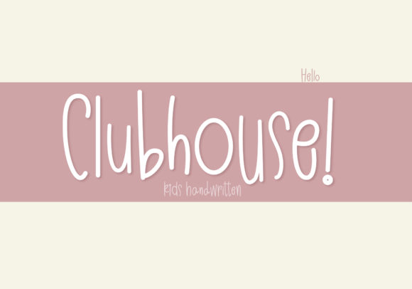 Clubhouse Font: A Playful Script for Makers