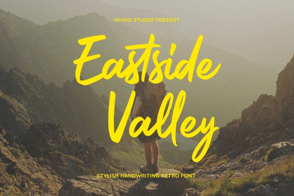 Eastside Valley: A Handwritten Font for Branding