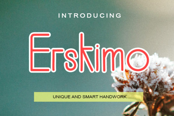 Erskimo: A Handwritten Font for Small Business Branding
