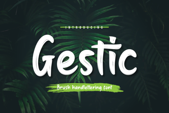 Gestic: The Handwritten Font That Elevates Campaign Design