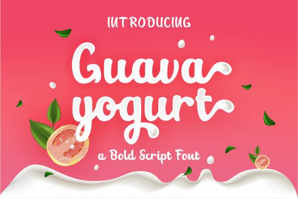 Guava Yogurt Font: A Sweet Typeface for Branding