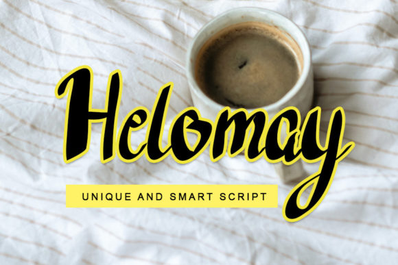 Helomay: A Modern Handwritten Font for Branding
