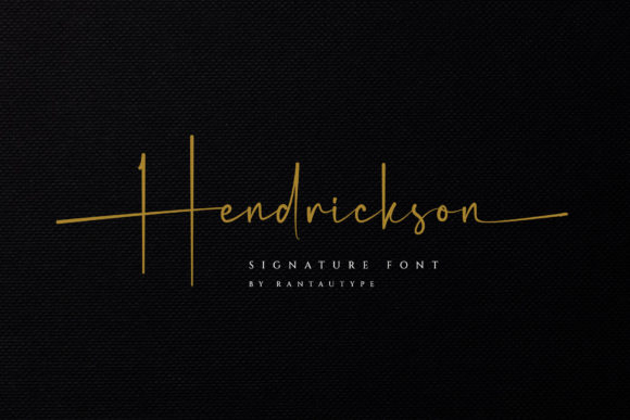 Hendrickson: The Handwritten Font That Elevates Campaigns