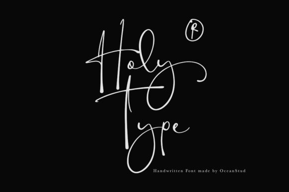 Holy Type: A Handwritten Font for Modern Web Design