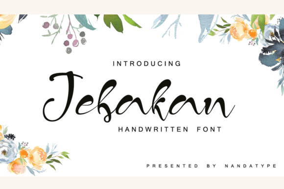 Jebakan Script Font for Web Designers