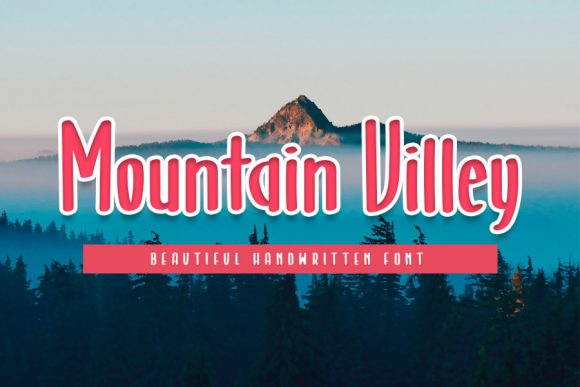 Mountain Villey: A Relaxed Handwritten Font for Editors