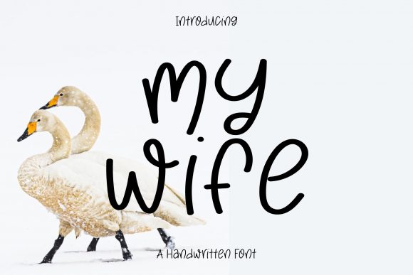 My Wife Font: A Quirky Handwritten Typeface for Web Design