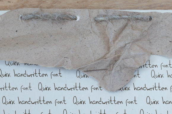 Quick Handwritten Font for Digital Design