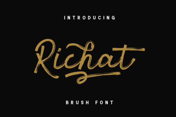 Richat Font Review: Elegant Script for Branding