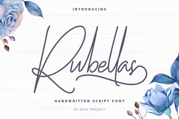 Rubellas: An Elegant Script Font for Branding