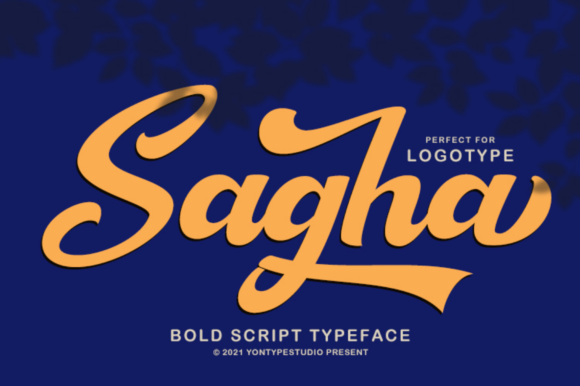 Sagha Font: Bold Handwritten Style for Makers