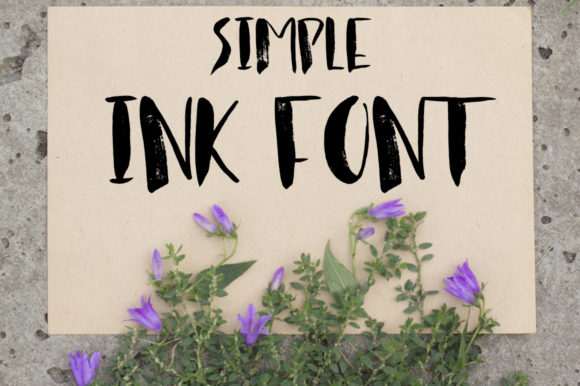 Simple Ink: A Whimsical Typeface for Modern Branding