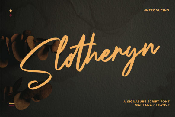 Slotheryn Font: Elevate Your Brand Identity