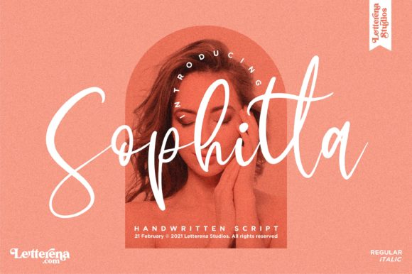 Sophitta: A Handwritten Font for Editorial Elegance
