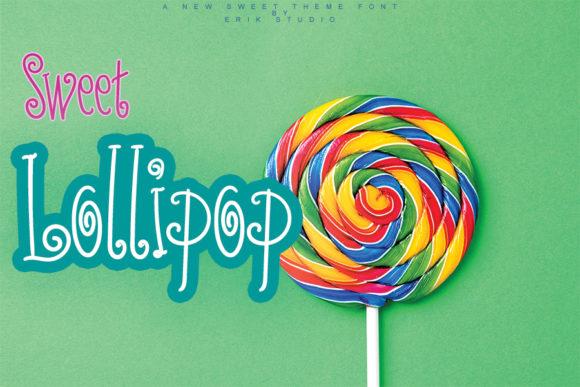 Sweet Lollipop Font: A Fresh Script for Editorial Design