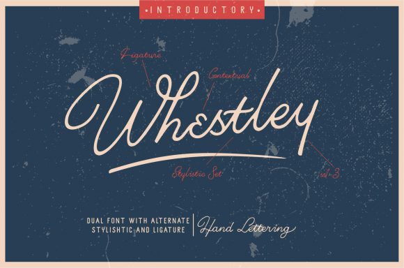Whestley s: A Delicate Script Font for Crafters